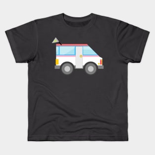 fancy van road trip Kids T-Shirt